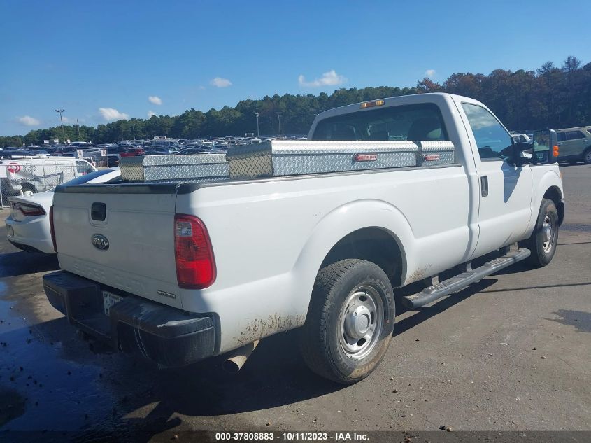 2015 FORD SUPER DUTY F-250 SRW XL/XLT - 1FTBF2A65FEB08163