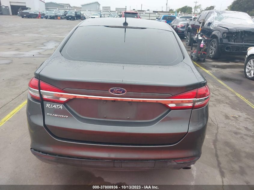 2017 FORD FUSION S - 3FA6P0G72HR214854