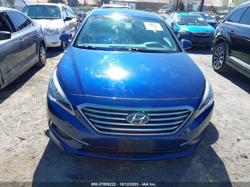 2017 HYUNDAI SONATA SE - 5NPE24AF9HH556008