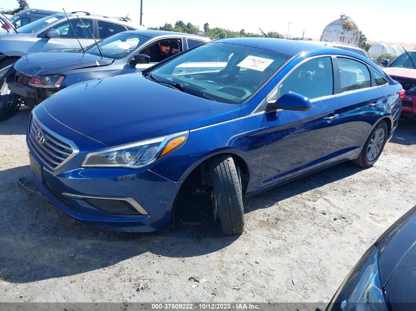 2017 HYUNDAI SONATA SE - 5NPE24AF9HH556008