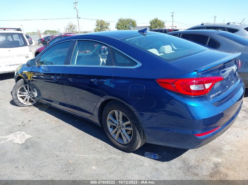 2017 HYUNDAI SONATA SE - 5NPE24AF9HH556008