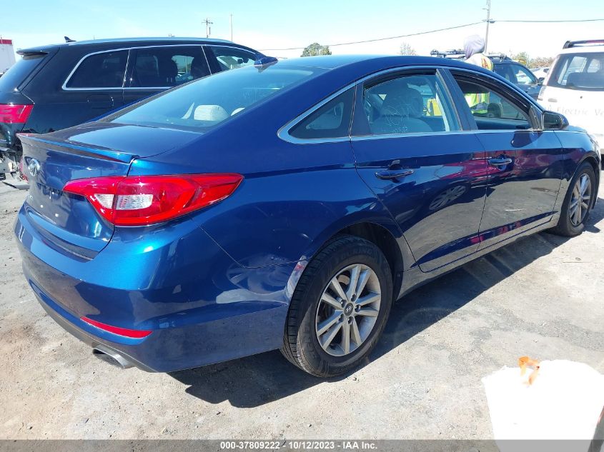 2017 HYUNDAI SONATA SE - 5NPE24AF9HH556008