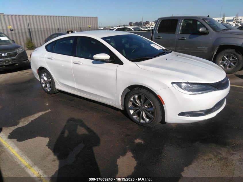 2015 CHRYSLER 200 S - 1C3CCCBB1FN558282
