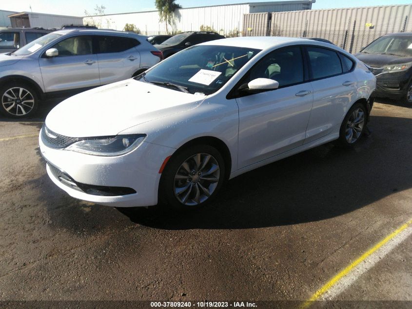 2015 CHRYSLER 200 S - 1C3CCCBB1FN558282