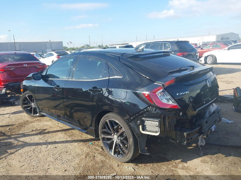2021 HONDA CIVIC SPORT - SHHFK7H42MU226471