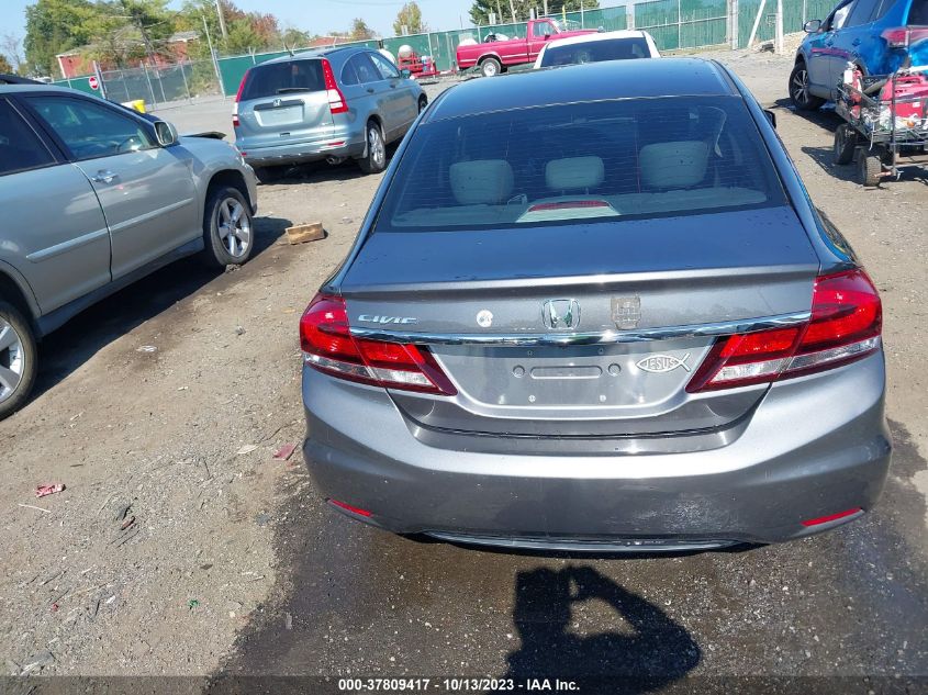 2013 HONDA CIVIC SDN LX 2HGFB2F5XDH599432