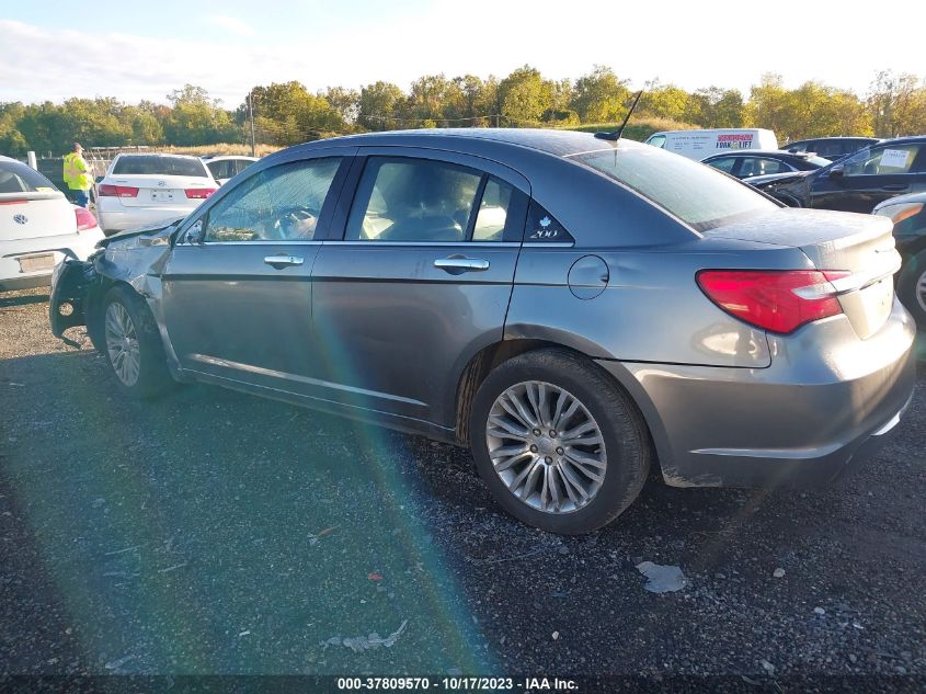 2013 CHRYSLER 200 LIMITED - 1C3CCBCG5DN522452