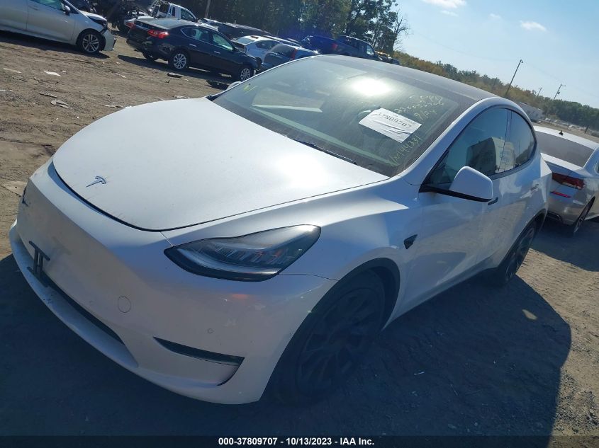 2021 TESLA MODEL Y LONG RANGE - 5YJYGAEE6MF144331