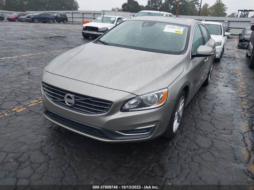 2014 VOLVO S60 T5 - YV1612FS9E2272399