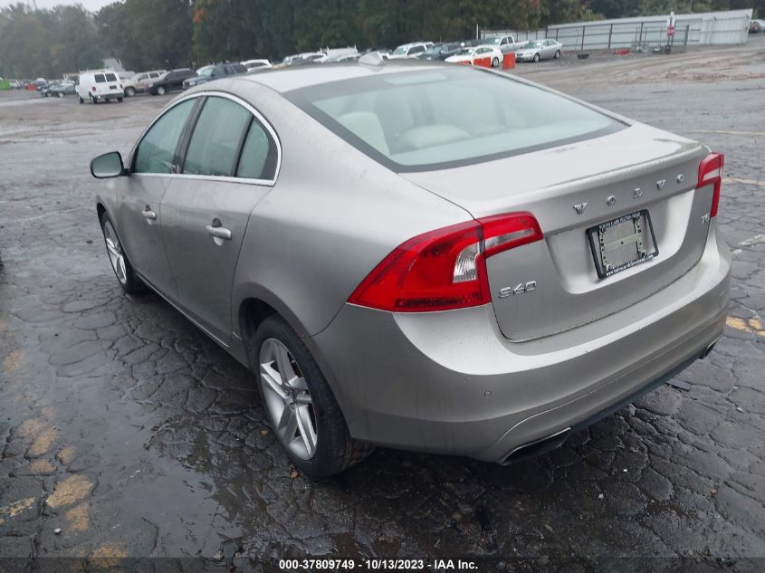 2014 VOLVO S60 T5 - YV1612FS9E2272399