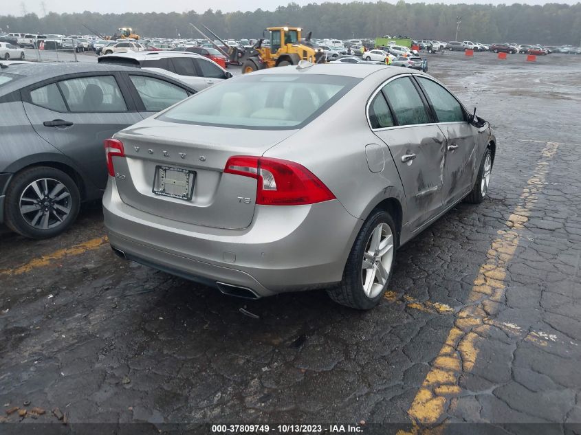 2014 VOLVO S60 T5 - YV1612FS9E2272399