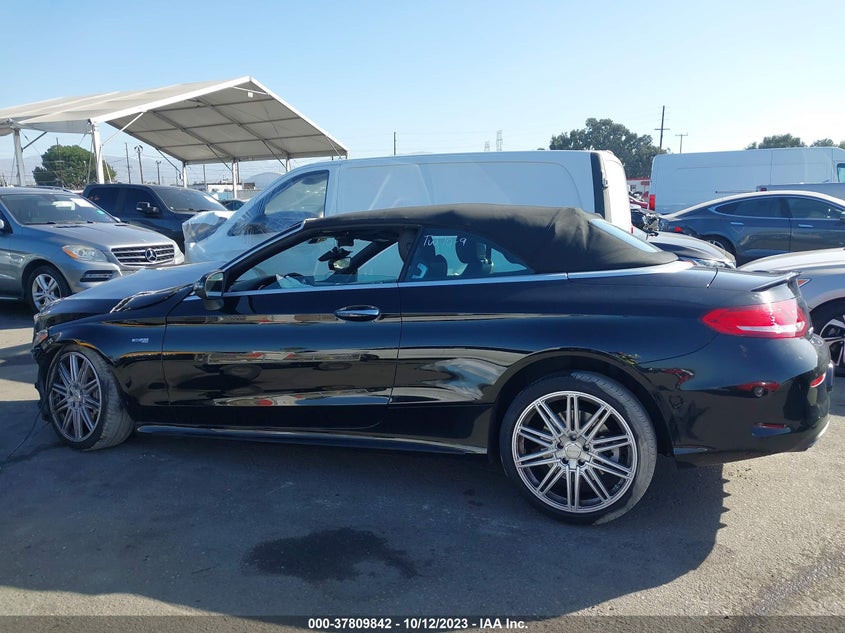 VIN WDDWK6EB7HF500933 2017 MERCEDES-BENZ C-CLASS AMG C 43