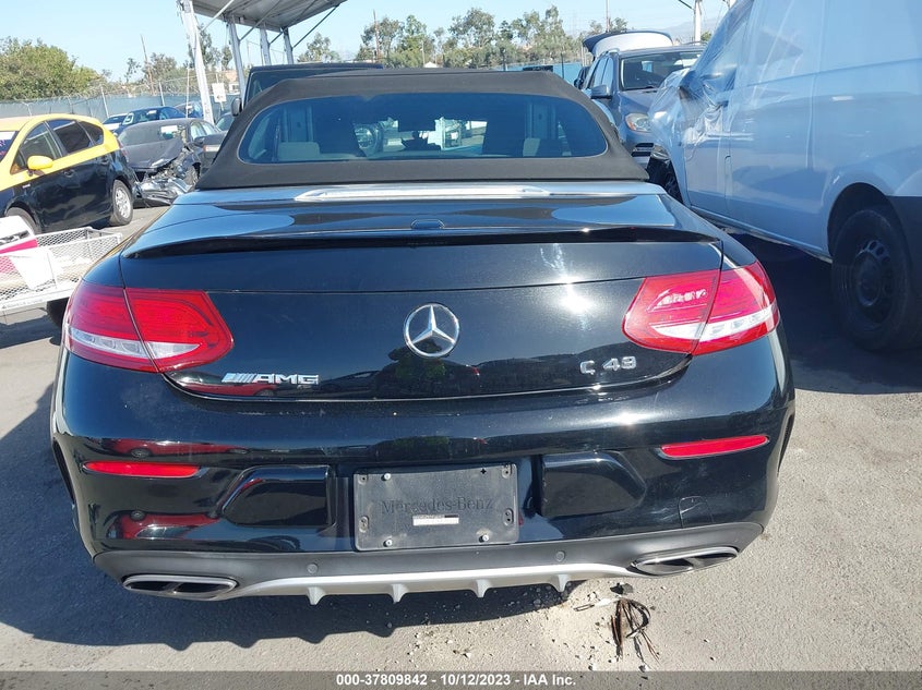 VIN WDDWK6EB7HF500933 2017 MERCEDES-BENZ C-CLASS AMG C 43