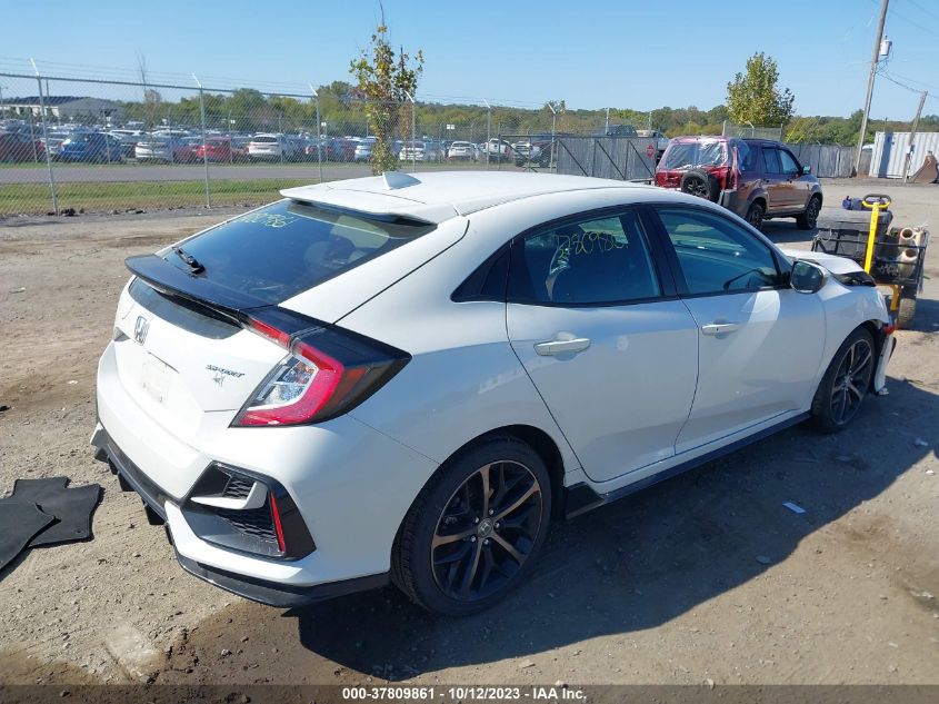 SHHFK7H42MU217320 Honda Civic Hatchback SPORT 4