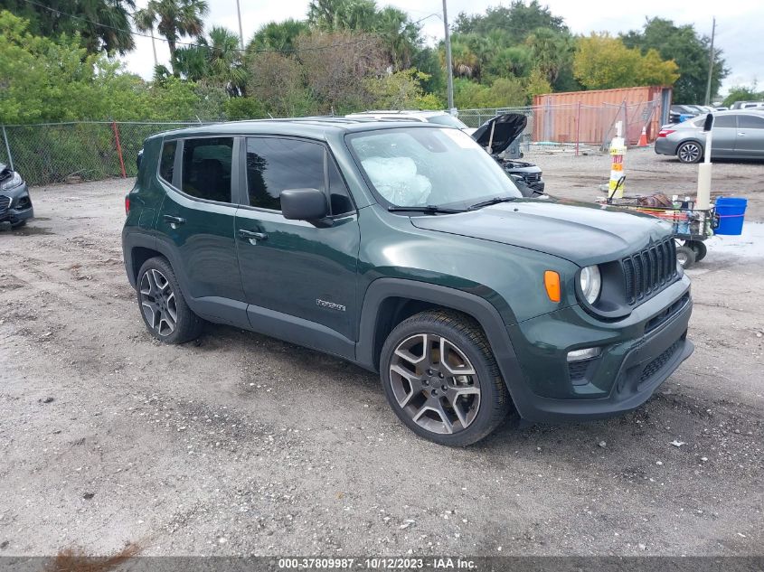 VIN ZACNJCAB0MPM78436 2021 JEEP RENEGADE no.1