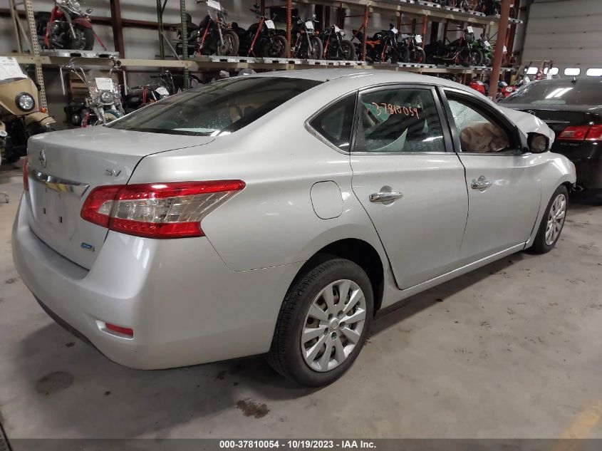 2014 NISSAN SENTRA S/FE+ S/SV/FE+ SV/SR/SL - 3N1AB7AP5EY210807