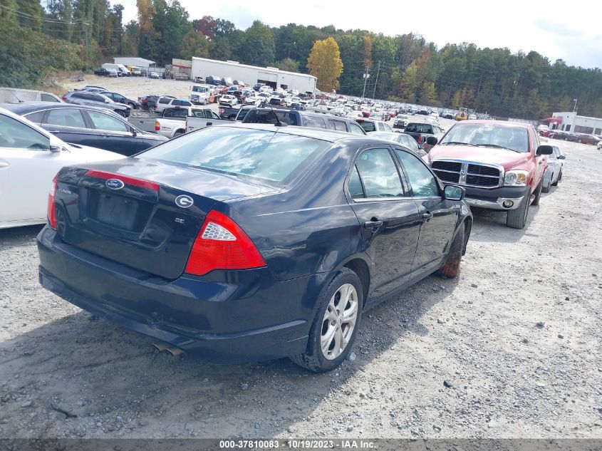 3FAHP0HA6CR152662 | 2012 FORD FUSION