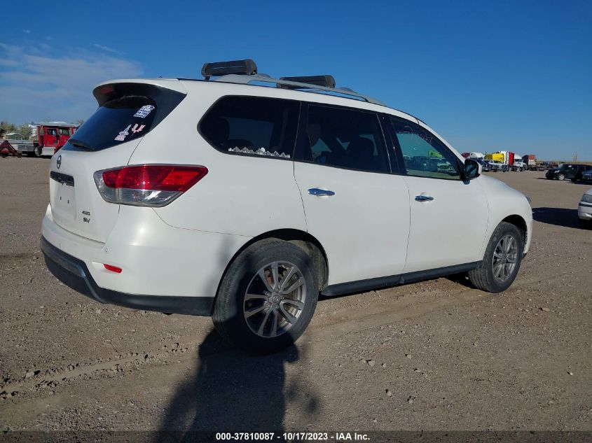 2014 NISSAN PATHFINDER S/SV/SL/PLATINUM - 5N1AR2MM2EC674154