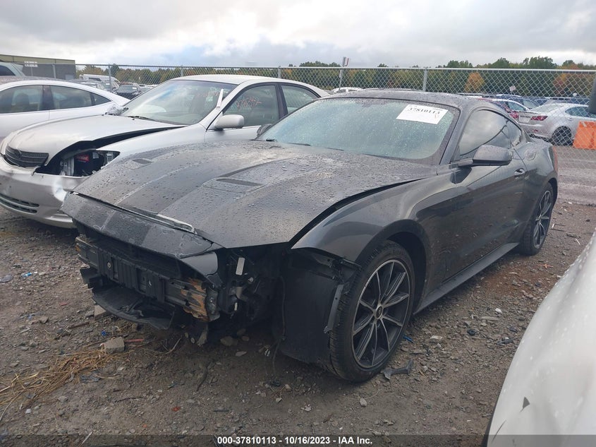 VIN 1FA6P8TH7J5131684 2018 FORD MUSTANG ECOBOOST