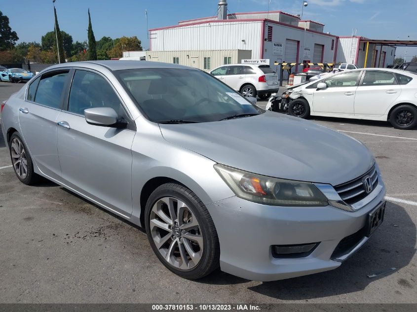 2014 HONDA ACCORD SEDAN SPORT - 1HGCR2F50EA149674