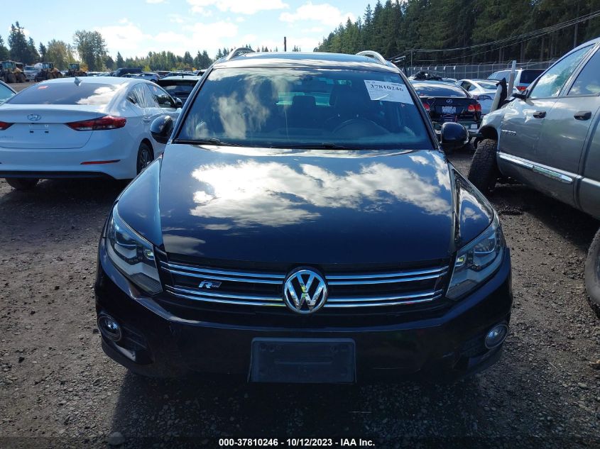 2014 VOLKSWAGEN TIGUAN R-LINE - WVGAV3AX8EW011797
