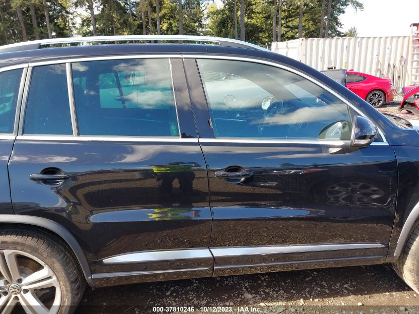2014 VOLKSWAGEN TIGUAN R-LINE - WVGAV3AX8EW011797