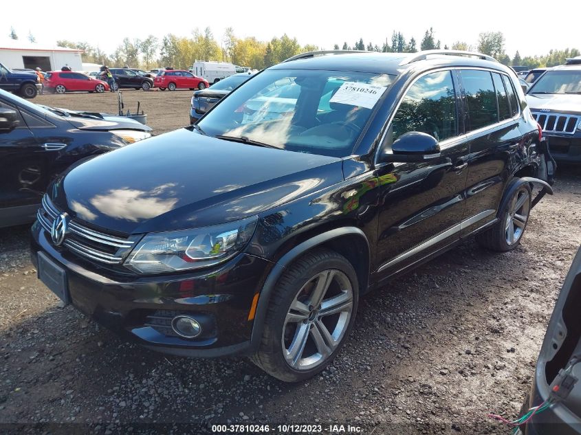 2014 VOLKSWAGEN TIGUAN R-LINE - WVGAV3AX8EW011797