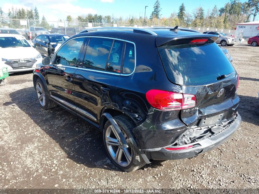 2014 VOLKSWAGEN TIGUAN R-LINE - WVGAV3AX8EW011797