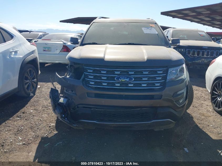 2016 FORD EXPLORER LIMITED - 1FM5K7F81GGA52966