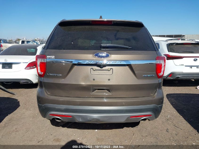 2016 FORD EXPLORER LIMITED - 1FM5K7F81GGA52966