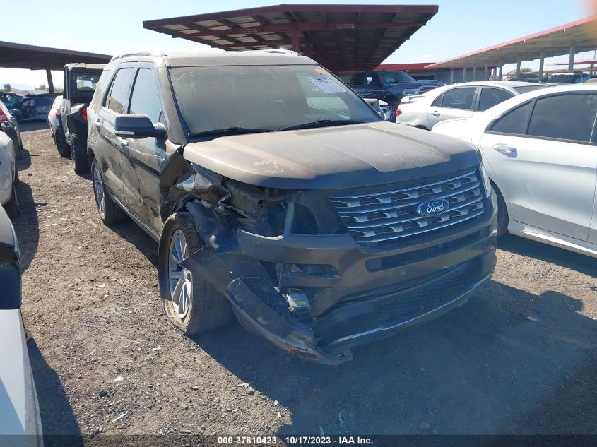 2016 FORD EXPLORER LIMITED - 1FM5K7F81GGA52966