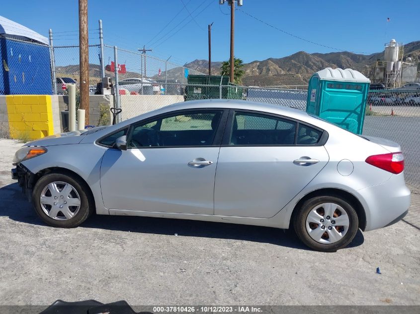 2015 KIA FORTE LX - KNAFK4A65F5365040