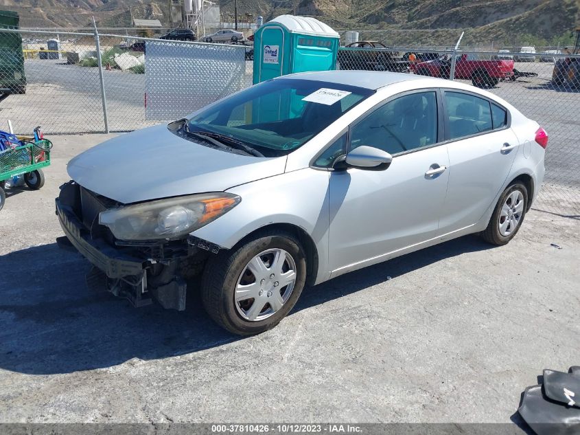 2015 KIA FORTE LX - KNAFK4A65F5365040