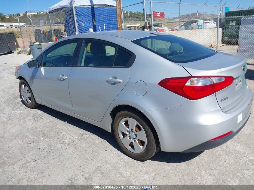 2015 KIA FORTE LX - KNAFK4A65F5365040