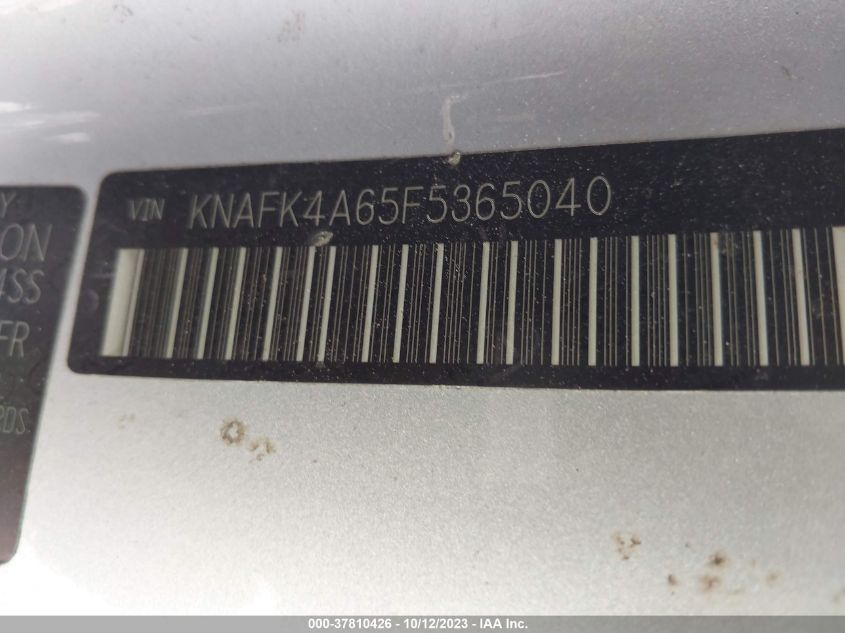 2015 KIA FORTE LX - KNAFK4A65F5365040
