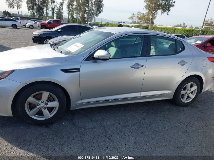 2014 KIA OPTIMA LX - KNAGM4A76E5523777