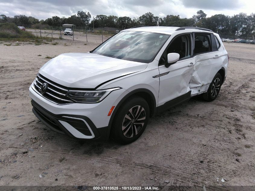 VIN 3VV1B7AX2NM045787 2022 VOLKSWAGEN TIGUAN S