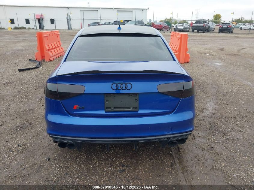 2015 AUDI S4 PREMIUM PLUS - WAUBGAFL4FA096159