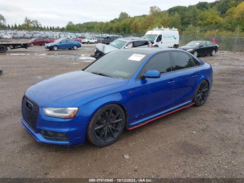 2015 AUDI S4 PREMIUM PLUS - WAUBGAFL4FA096159