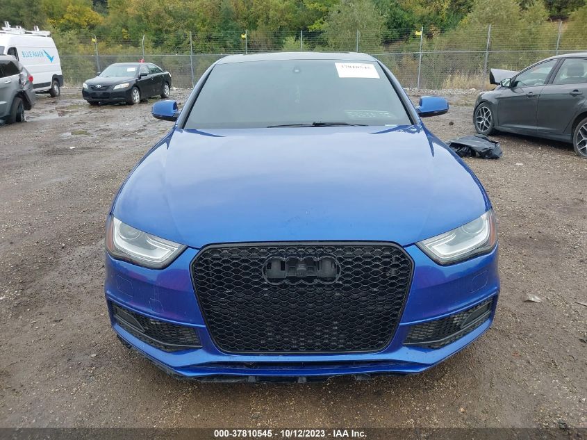 2015 AUDI S4 PREMIUM PLUS - WAUBGAFL4FA096159