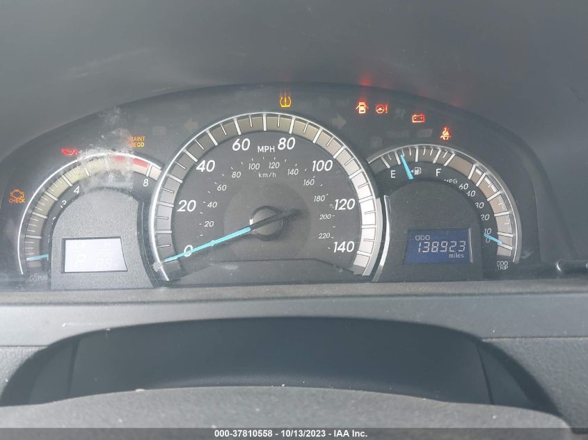 2013 TOYOTA CAMRY L/LE/SE/XLE - 4T1BF1FKXDU656710