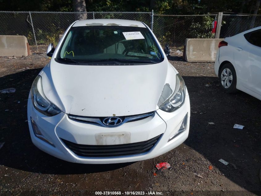 2016 HYUNDAI ELANTRA SE - 5NPDH4AE5GH727756