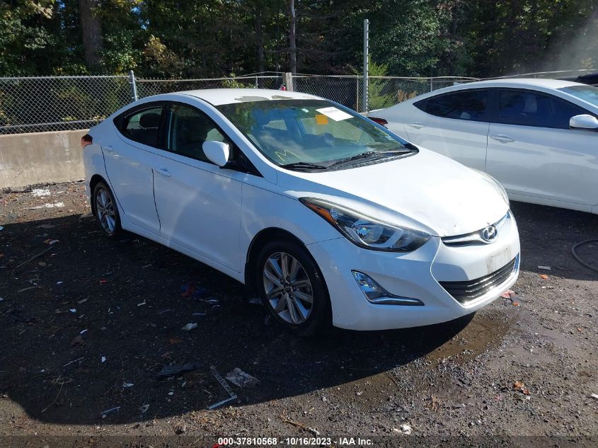 2016 HYUNDAI ELANTRA SE - 5NPDH4AE5GH727756