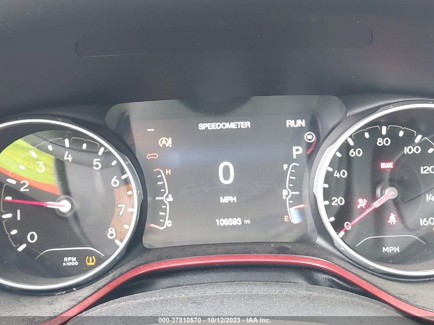 2017 JEEP NEW COMPASS TRAILHAWK 4X4 3C4NJDDB9HT630555