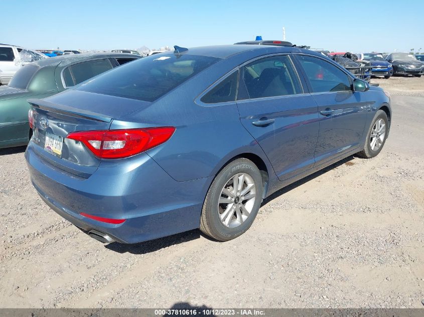 2016 HYUNDAI SONATA 2.4L SE - 5NPE24AF7GH361331