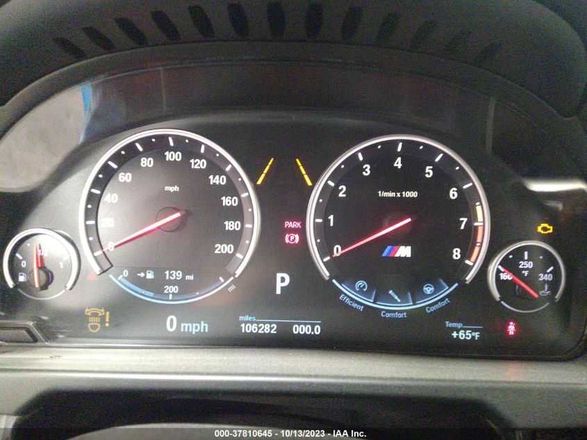 2016 BMW X6 M - 5YMKW8C50G0R43312