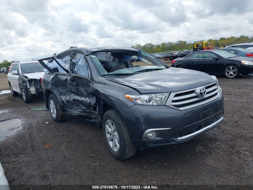 2013 TOYOTA HIGHLANDER - 5TDBK3EH2DS254217