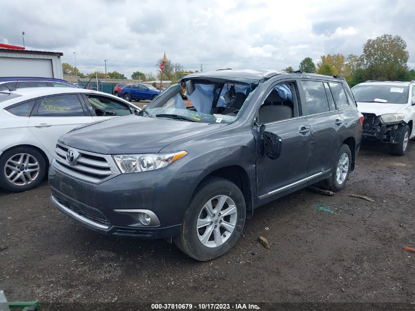 2013 TOYOTA HIGHLANDER - 5TDBK3EH2DS254217