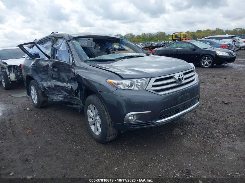 2013 TOYOTA HIGHLANDER - 5TDBK3EH2DS254217