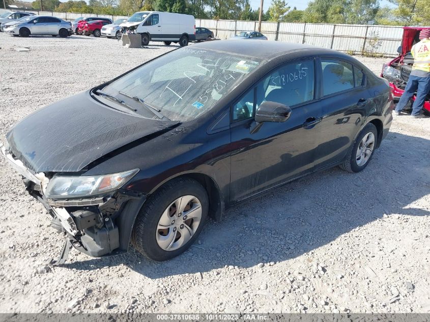2014 HONDA CIVIC SEDAN LX - 2HGFB2F56EH558149